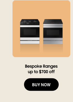 Bespoke Ranges up to $700 off - BUY NOW