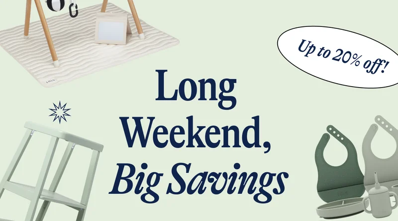 Up to 20% off! Long  Weekend,  Big Savings