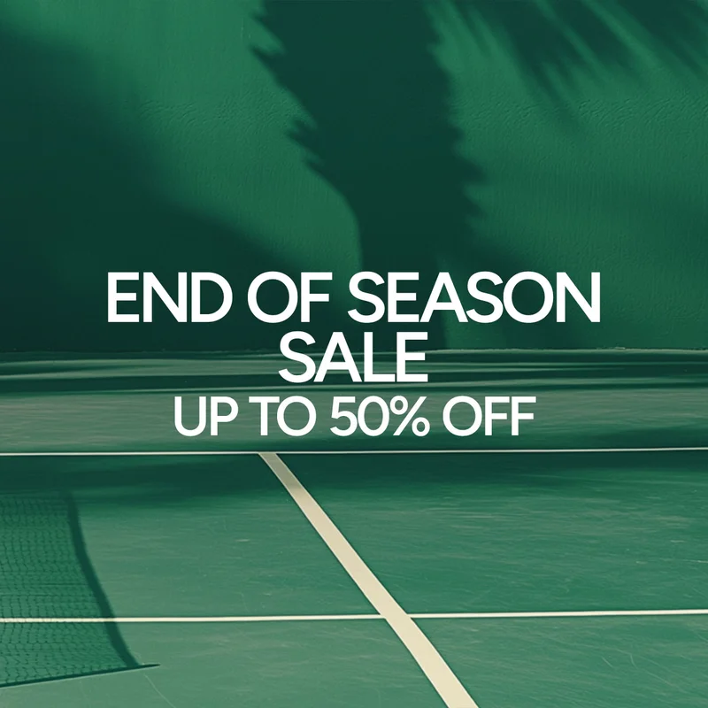 End of Season Sale. Up to 50% off