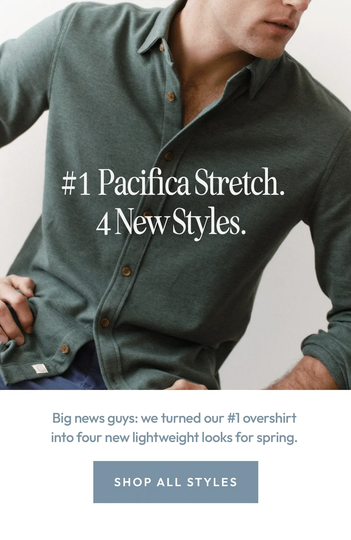 Fresh hoodies, henleys, raglans, and shirts