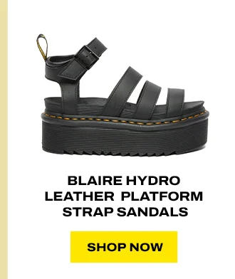 Blaire Hydro Leather Platform Strap Sandals