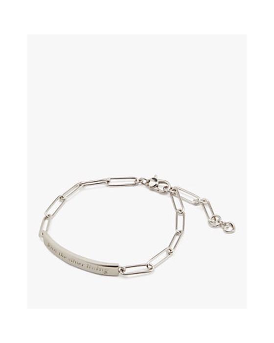 Silver Lining Id Bracelet