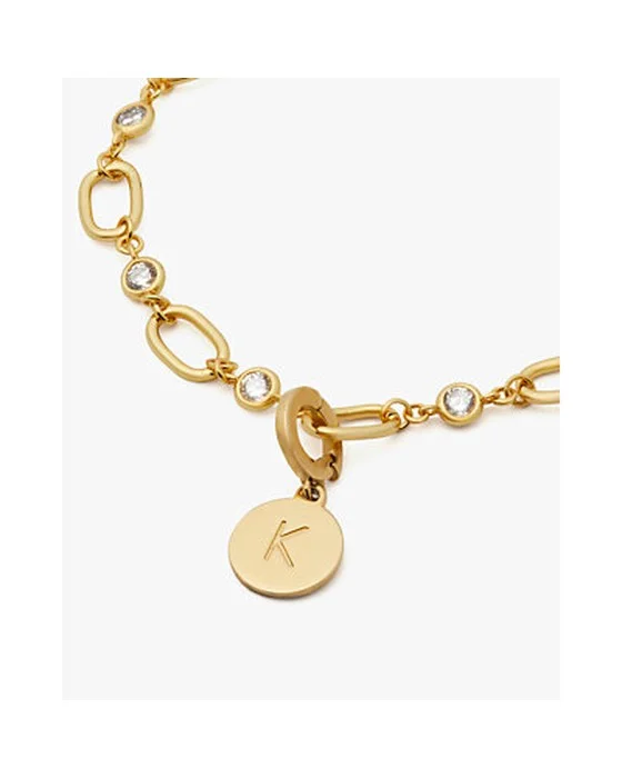 One In A Million Chain & Crystal Line Bracelet