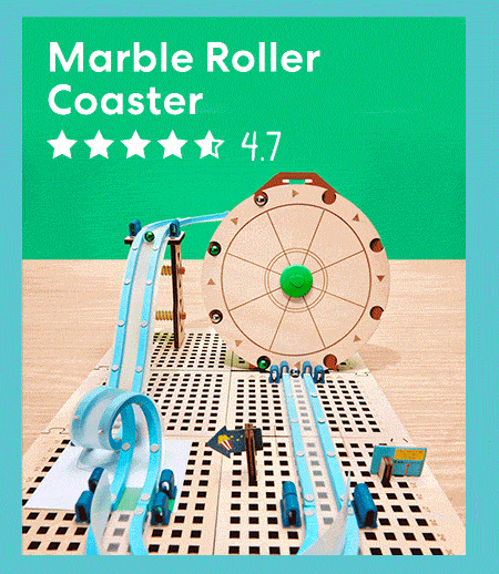 Marble Roller Coaster