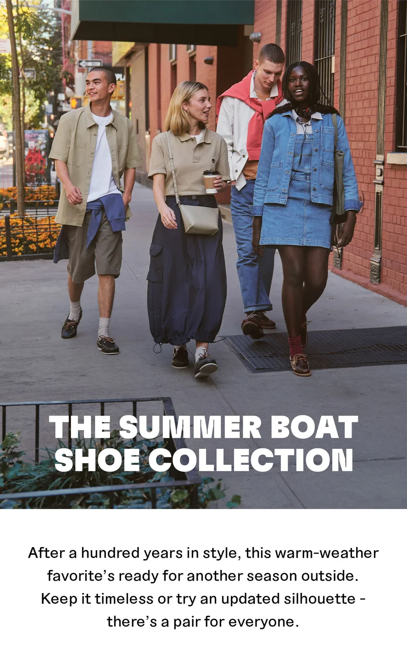 The Summer Boat Shoe Collection: After a hundred years in style, this warm-weather favorite's ready for another season outside. Keep it timeless or try an updated silhouette - there's a pair for everyone.