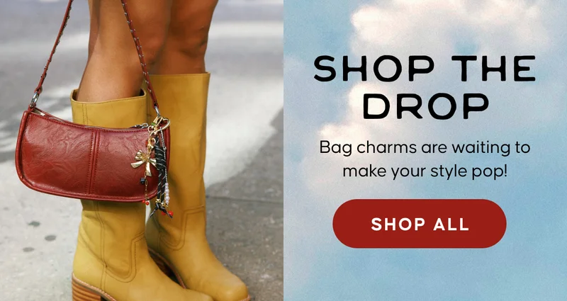 Shop the Drop.  Bag charms are waiting to make your style pop! Shop All