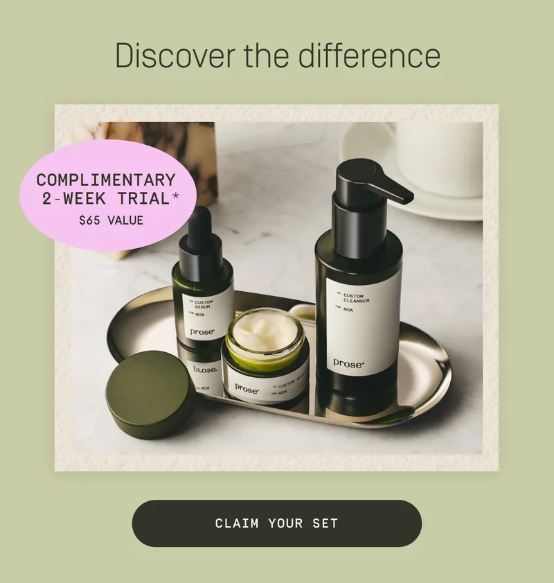 Discover the difference | Claim your set