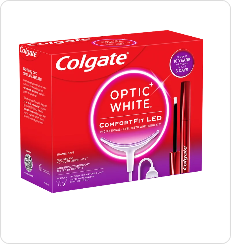 Colgate Optic White ComfortFit LED Teeth Whitening Kit Image