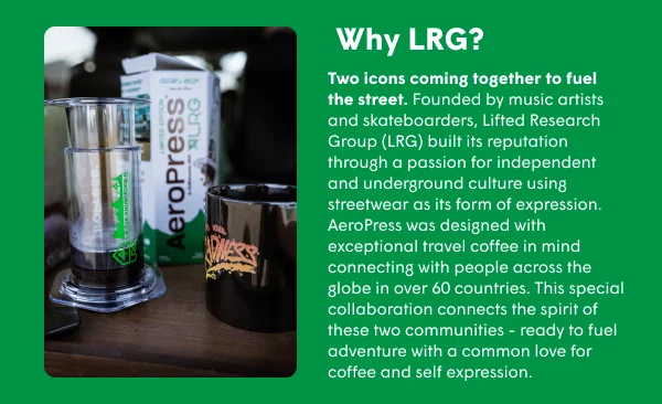AeroPress x LRG