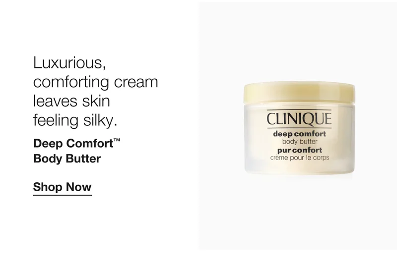Luxurious, comforting cream leaves skin feeling silky. | Deep Comfort™ Body Butter | Shop Now