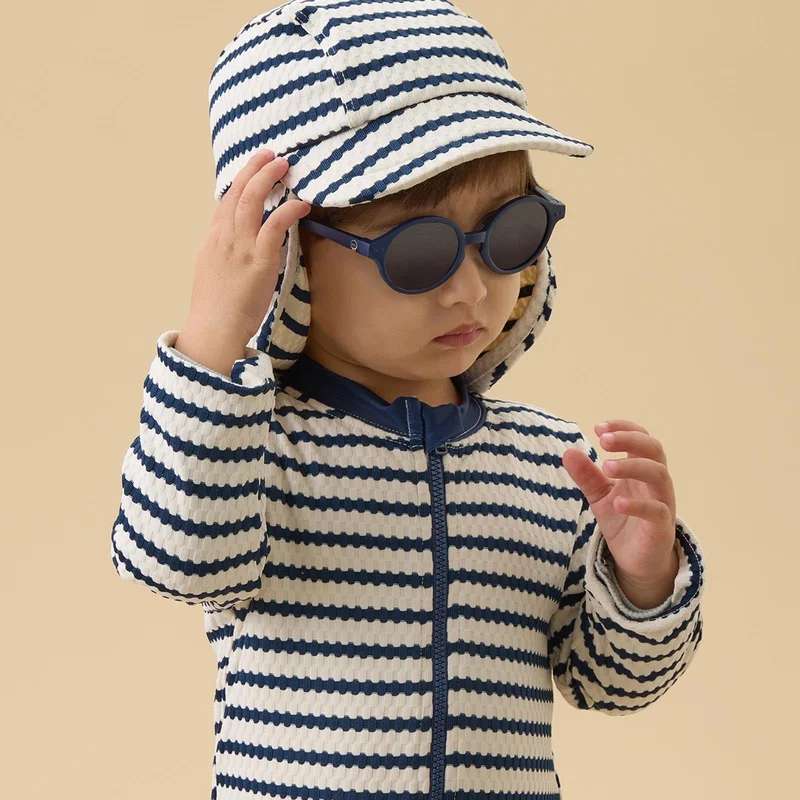 Image of Midnight Wave Sunsafe Swim Hat