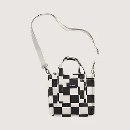 Lil Pergs Checkerboard Tote Bag