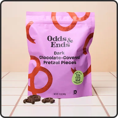 Odds & Ends Dark Chocolate Covered Pretzel Pieces