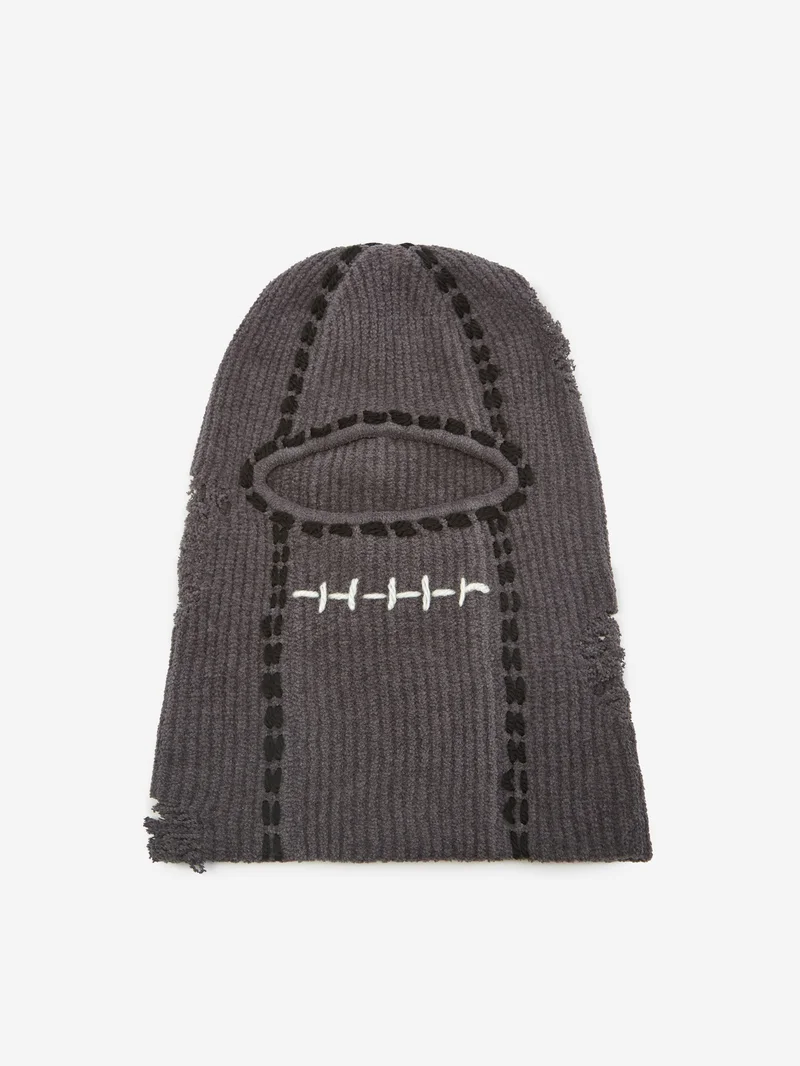 Image of Neighborhood x Phingerin PG1 Savage Balaclava - Charcoal