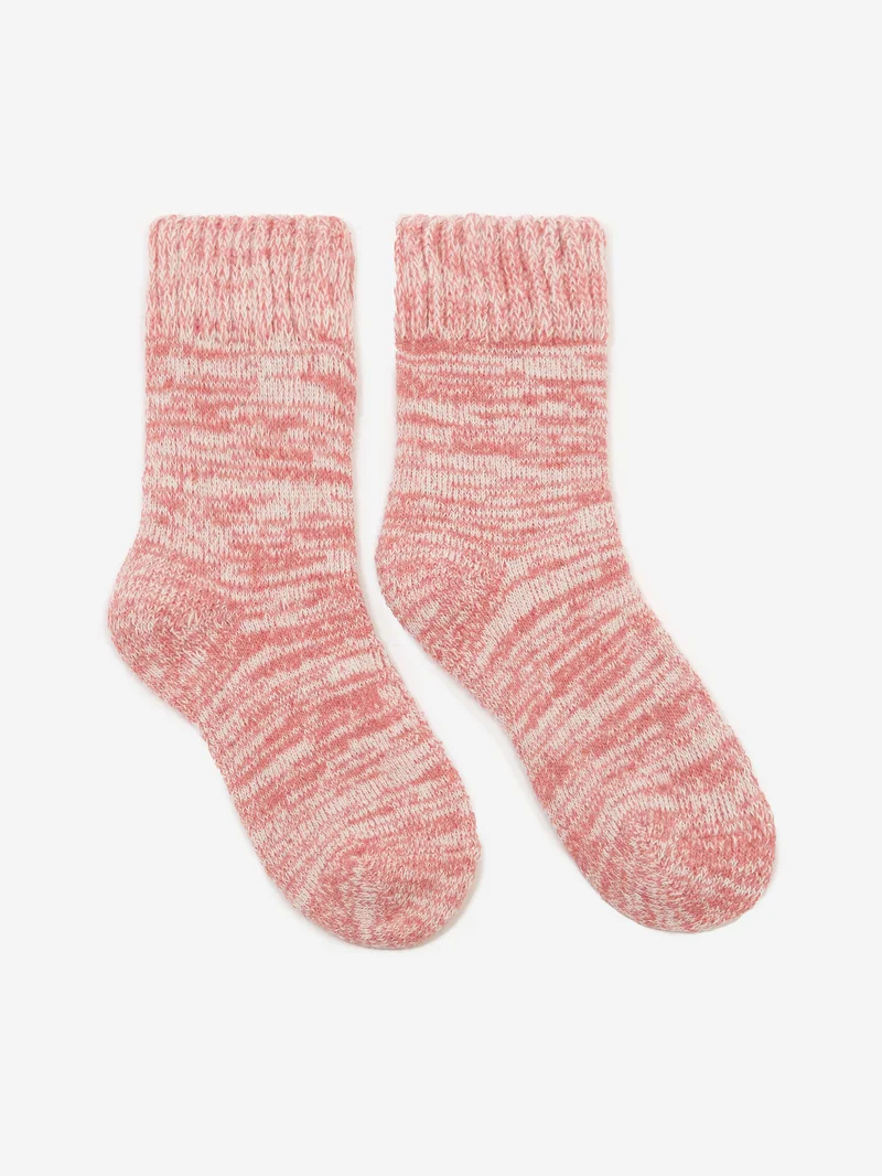 Image of Goodhood Worldwide Space Dye Socks - Pink/White