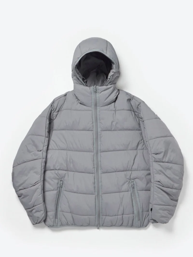 Image of DAIWA PIER39 Tech Reversible Climbers Puff Jacket - Light Grey