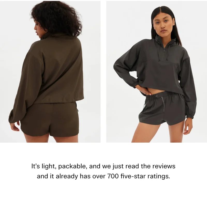 It’s light, packable, and we just read the reviews and it already has over 700 five-star ratings.