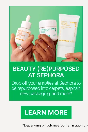 beauty (re) purposed at Sephora