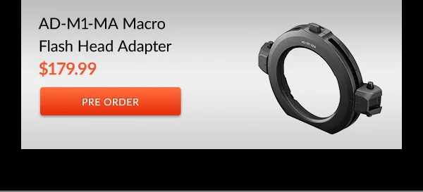 AD-M1-MA Macro Flash Head Adapter