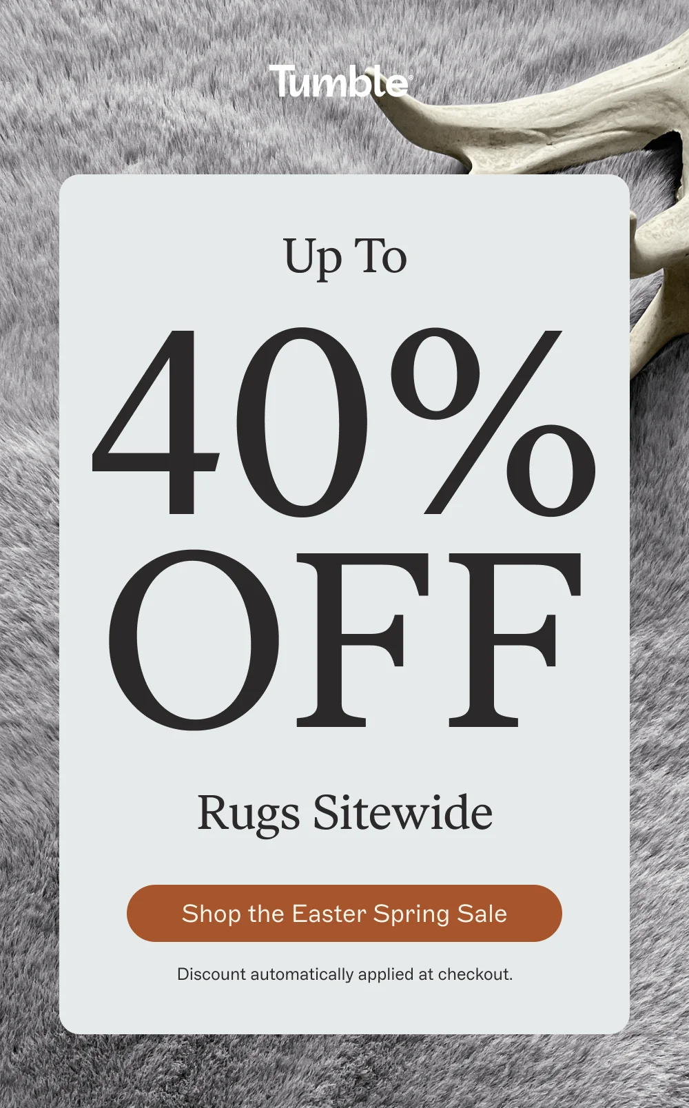 Up To 40% OFF [ Shop the Easter Spring Sale ]