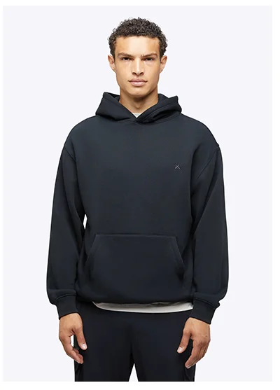 Black Divine Fleece Hoodie,