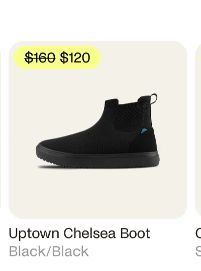 Uptown Chelsea Boot Black