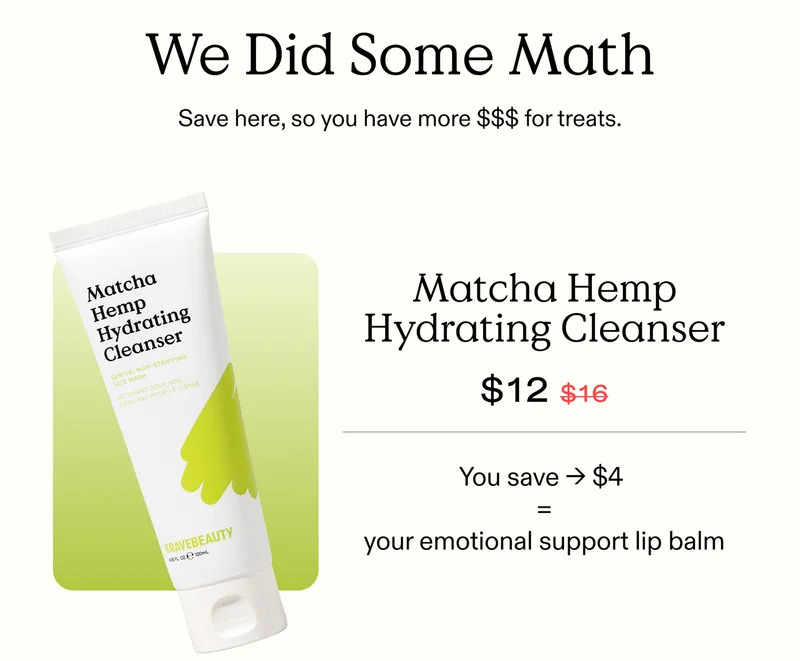 Matcha Hemp Hydrating Cleanser