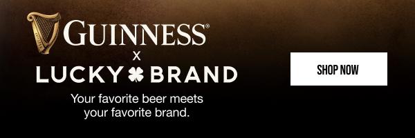 Guinness x Lucky Brand Shop Now
