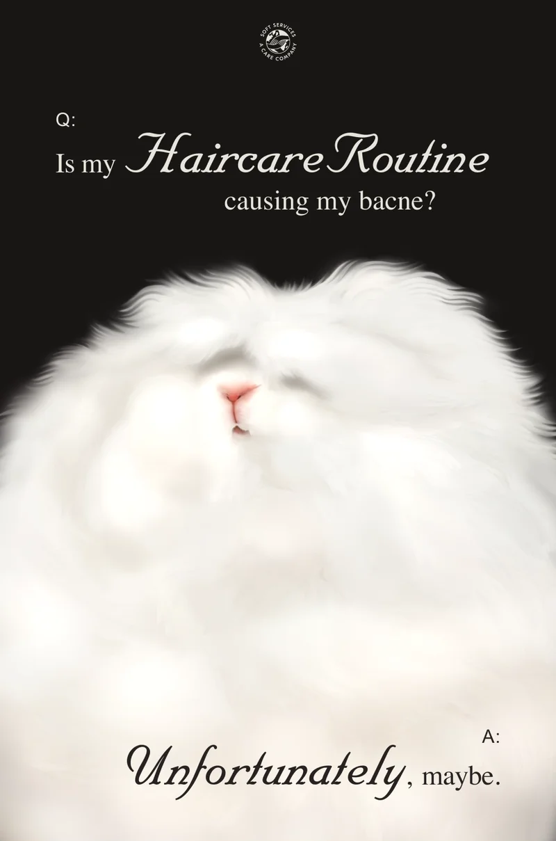 Q: Is My Routine Haircare Causing My Bacne? / A: Unfortunately, Maybe