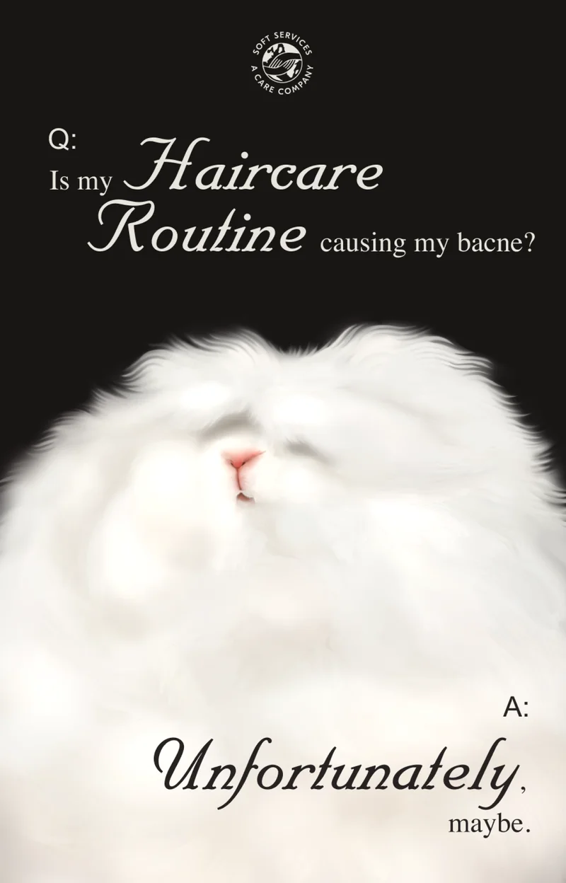 Q: Is My Routine Haircare Causing My Bacne? / A: Unfortunately, Maybe