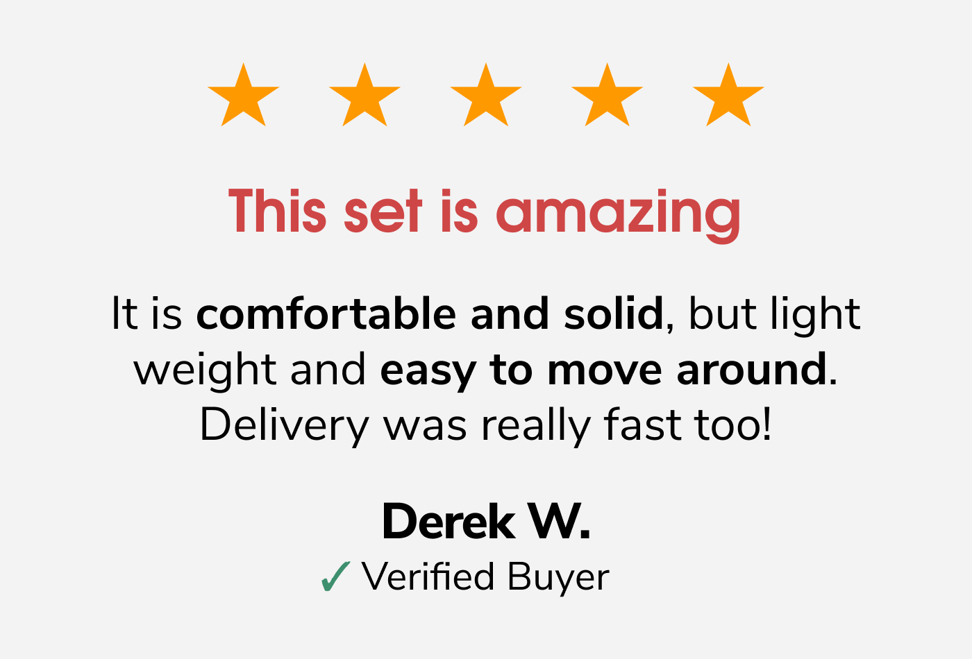 ⭐️ Derek's Review ⭐️