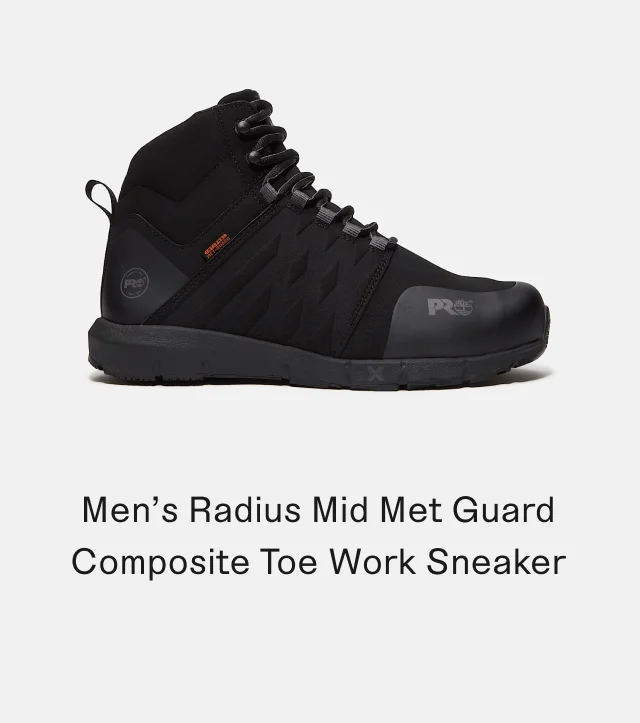 Men's Radius Mid Met Guard Composite Toe Work Sneaker