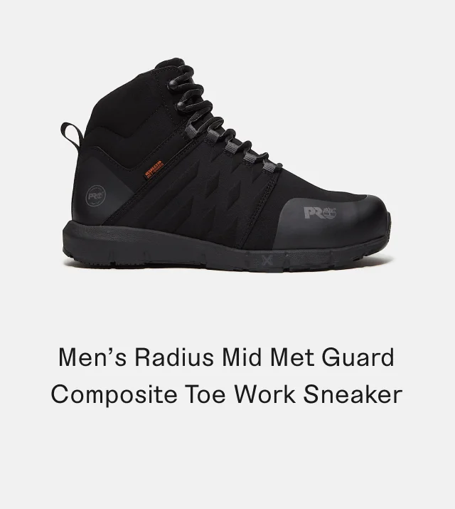Men's Radius Mid Met Guard Composite Toe Work Sneaker