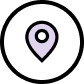 Image description: Graphic icon of a map pin.