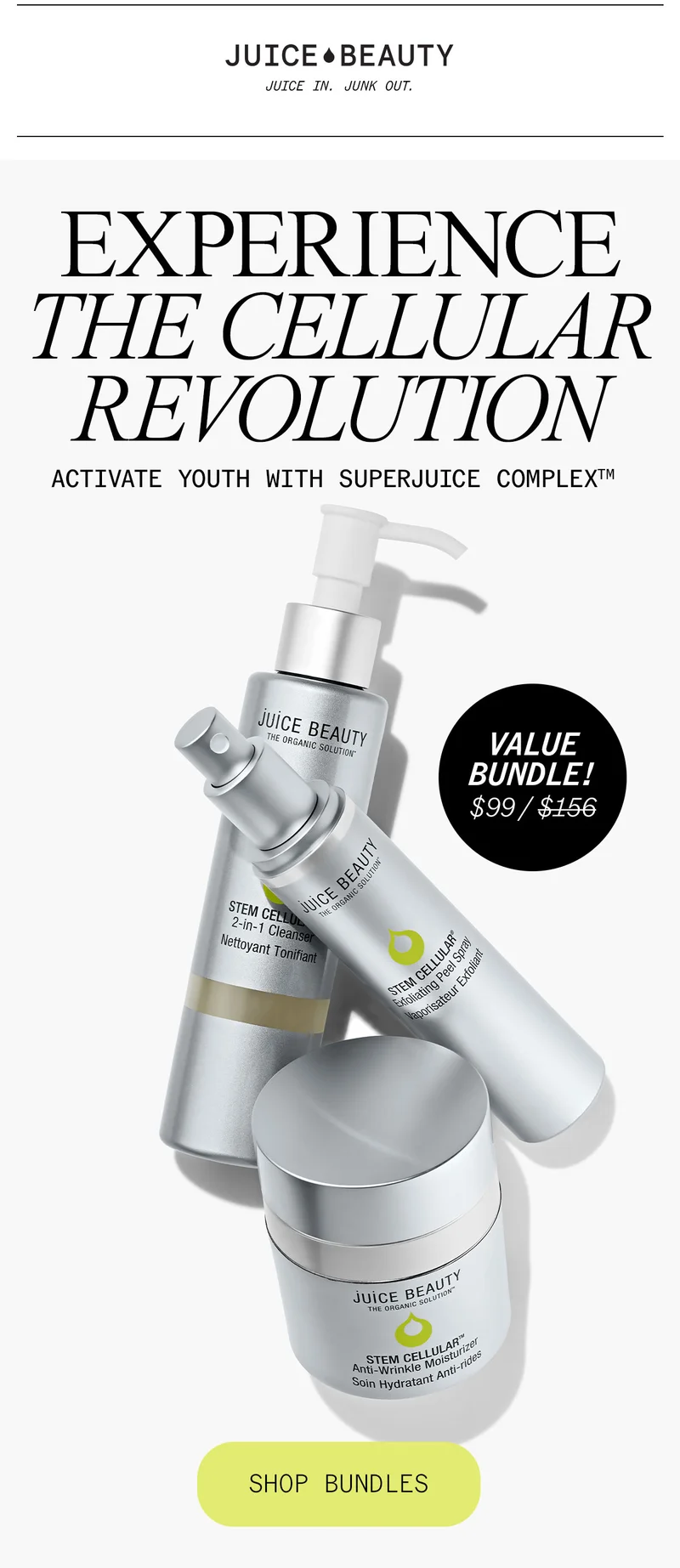 Experience the Cellular Revolution: Activate Youth with SuperJuice Complex