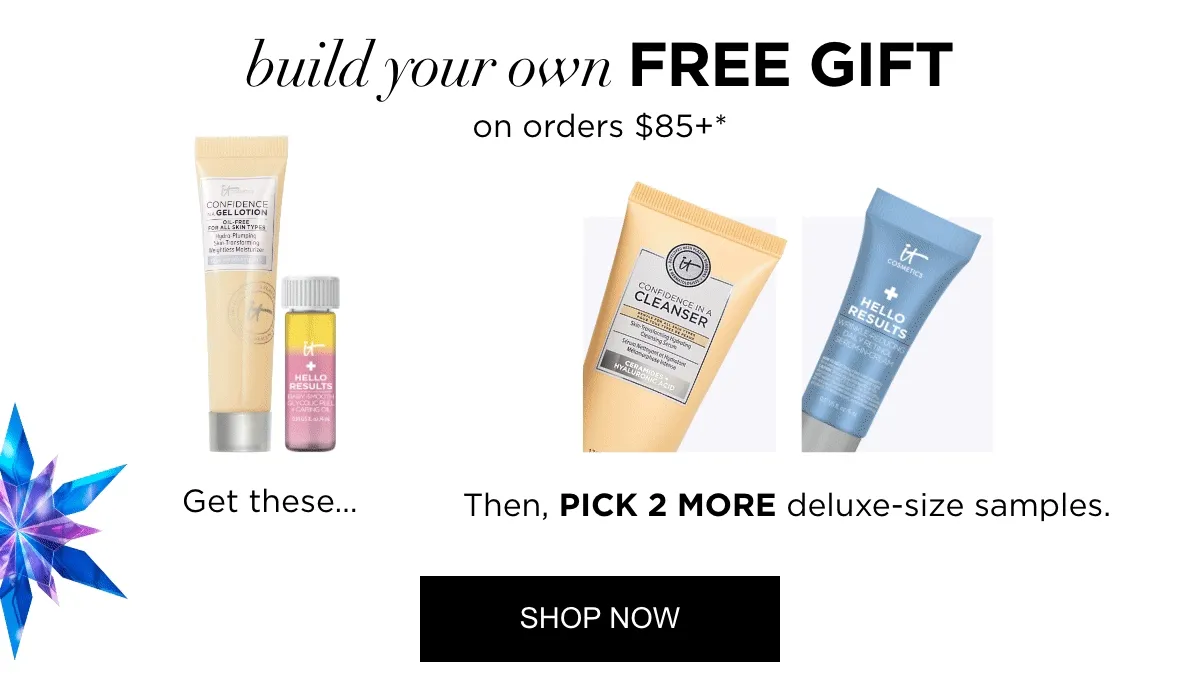 build your own FREE GIFT