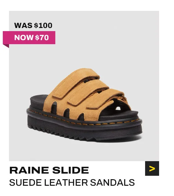 Raine Slide Suede Sandals