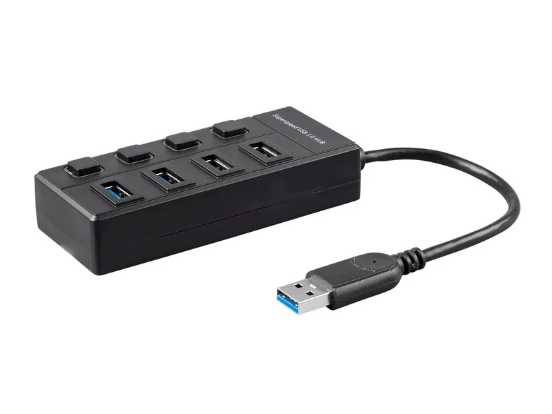 4-port USB 3.0 Switch Hub