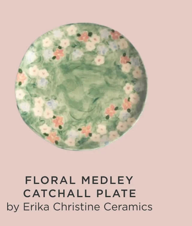 Floral Medley Catchall Plate