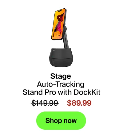 Stage Auto-Tracking Stand Pro with DockKit
