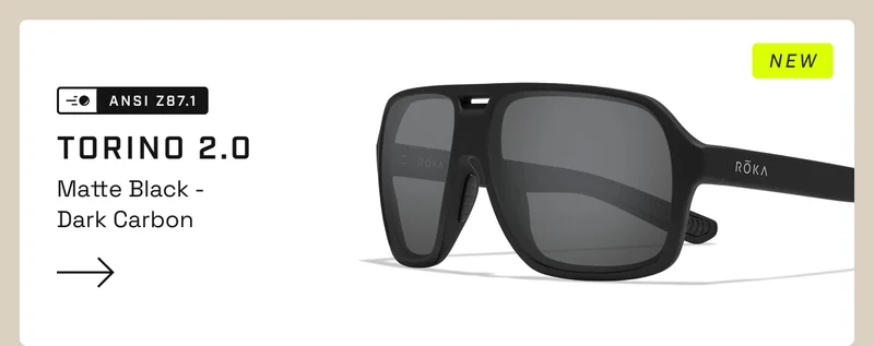 Torino 2.0 Protective Sunglasses - Matte Black - Dark Carbon