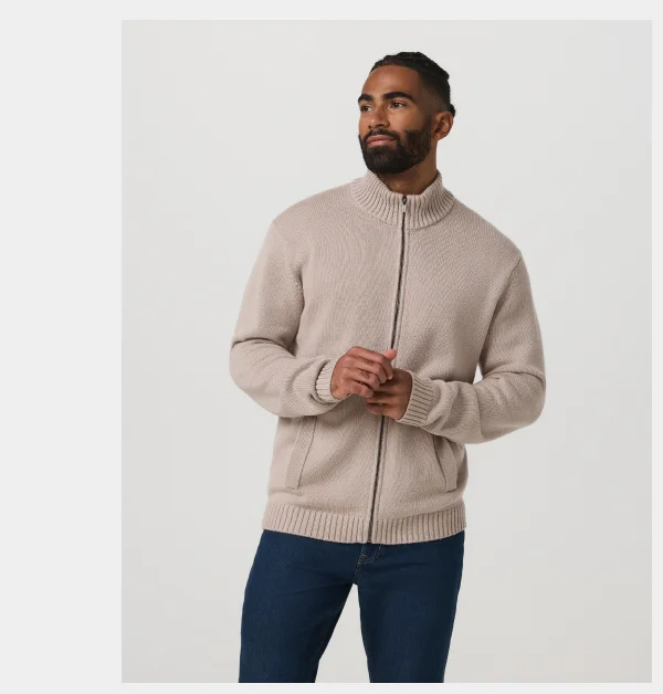 Denver Full Zip Sweater