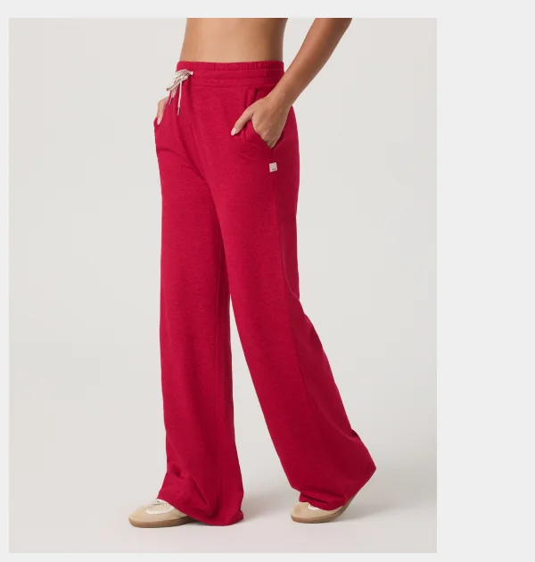 Halo Essential Wideleg Strawberry Heather