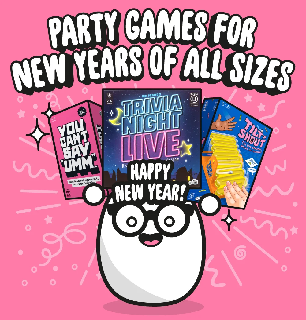 Party Games for new years of all sizes
