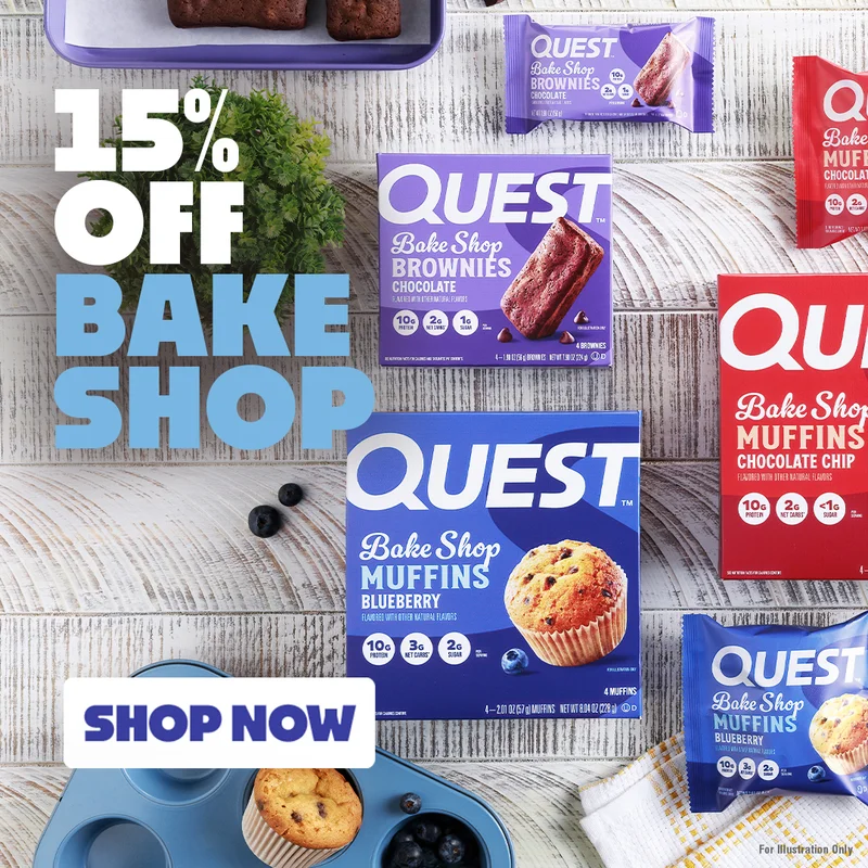 Quest Bake Shop Blueberry Muffins