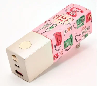 HALO 5,000mAh Lipstick Power Bank with Foldable AC Plug