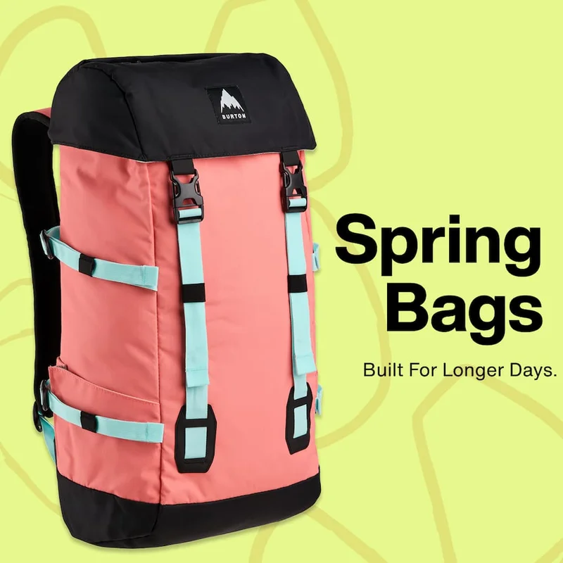 Spring Bags. Built for Longer Days.