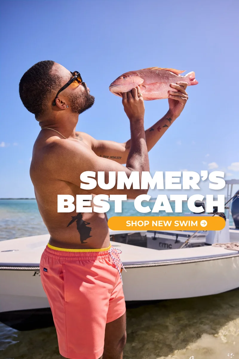 Summer's Best Catch: SHOP NEW SWIM TRUNKS