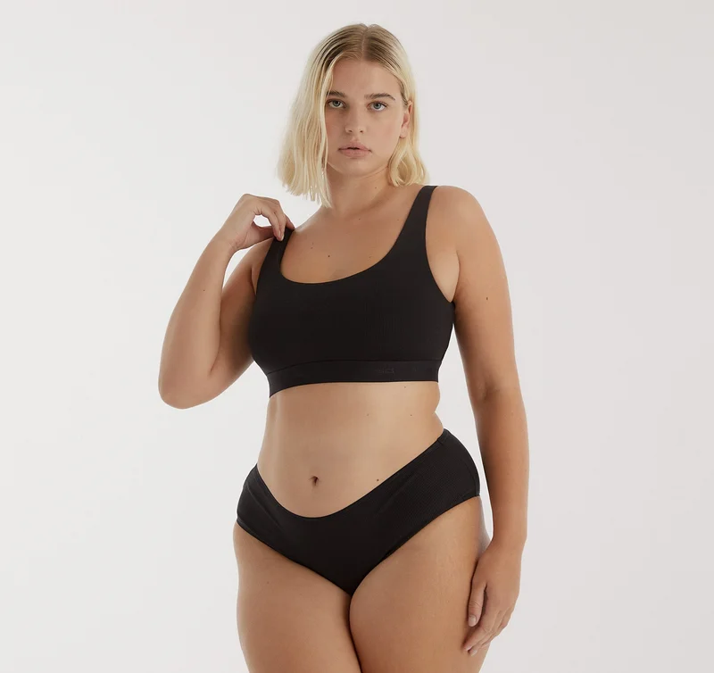 Image of Core Rib High-Leg Briefs