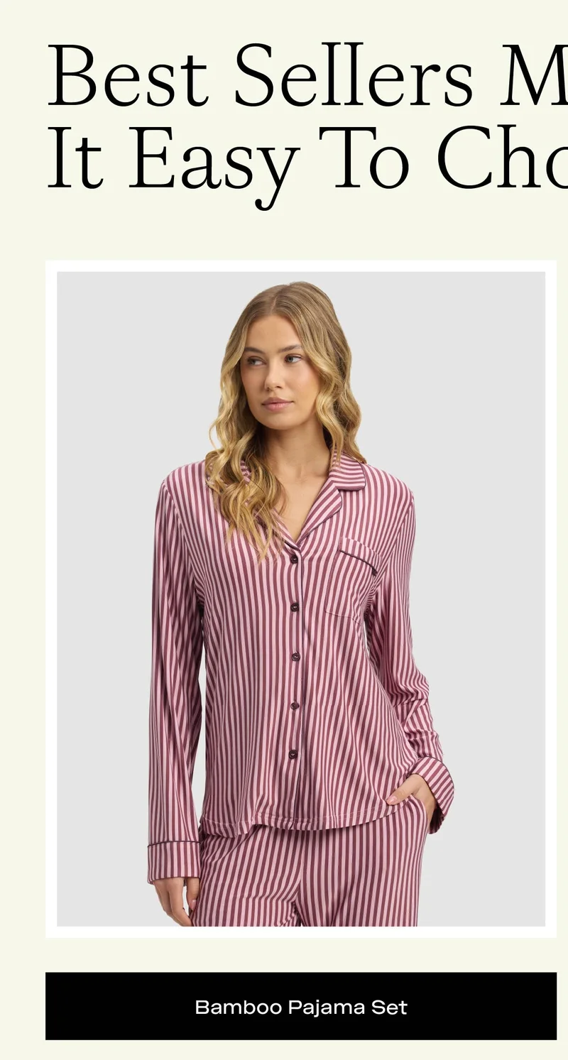 Bamboo Pajama Set - Shop Now